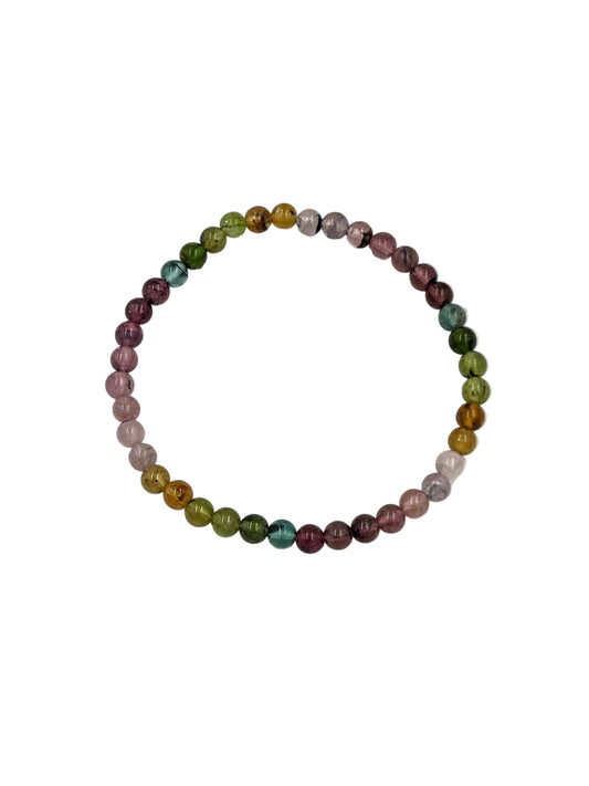 Star Tourmaline Beaded Bracelet