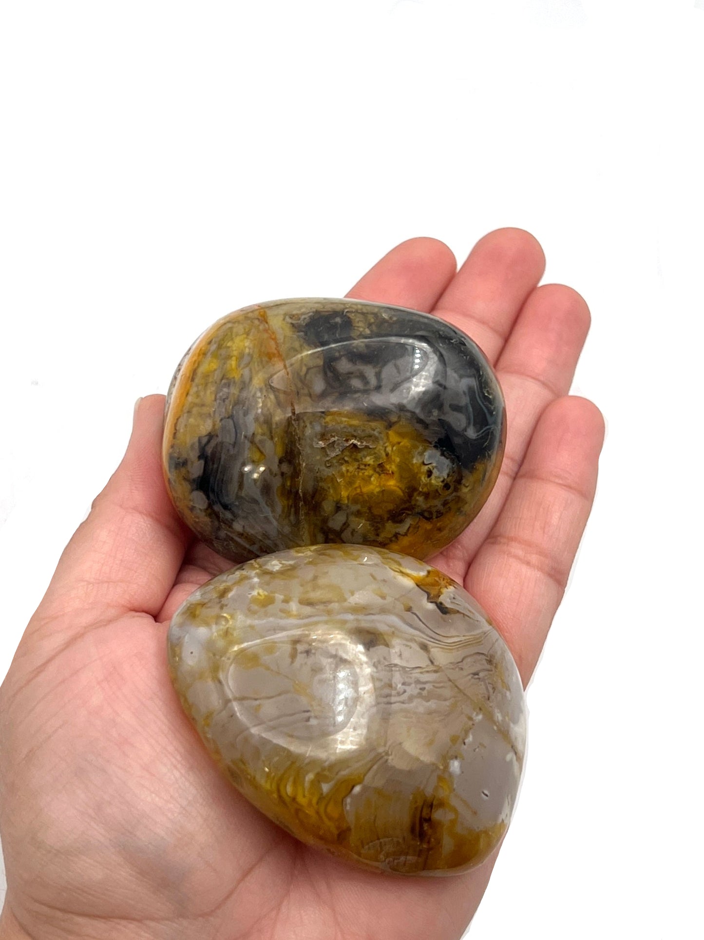 Bumblebee Agate Tumbles
