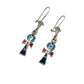 Silver Ankh Earrings
