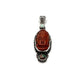 Red Jasper & Opal Quan Yin Pendants