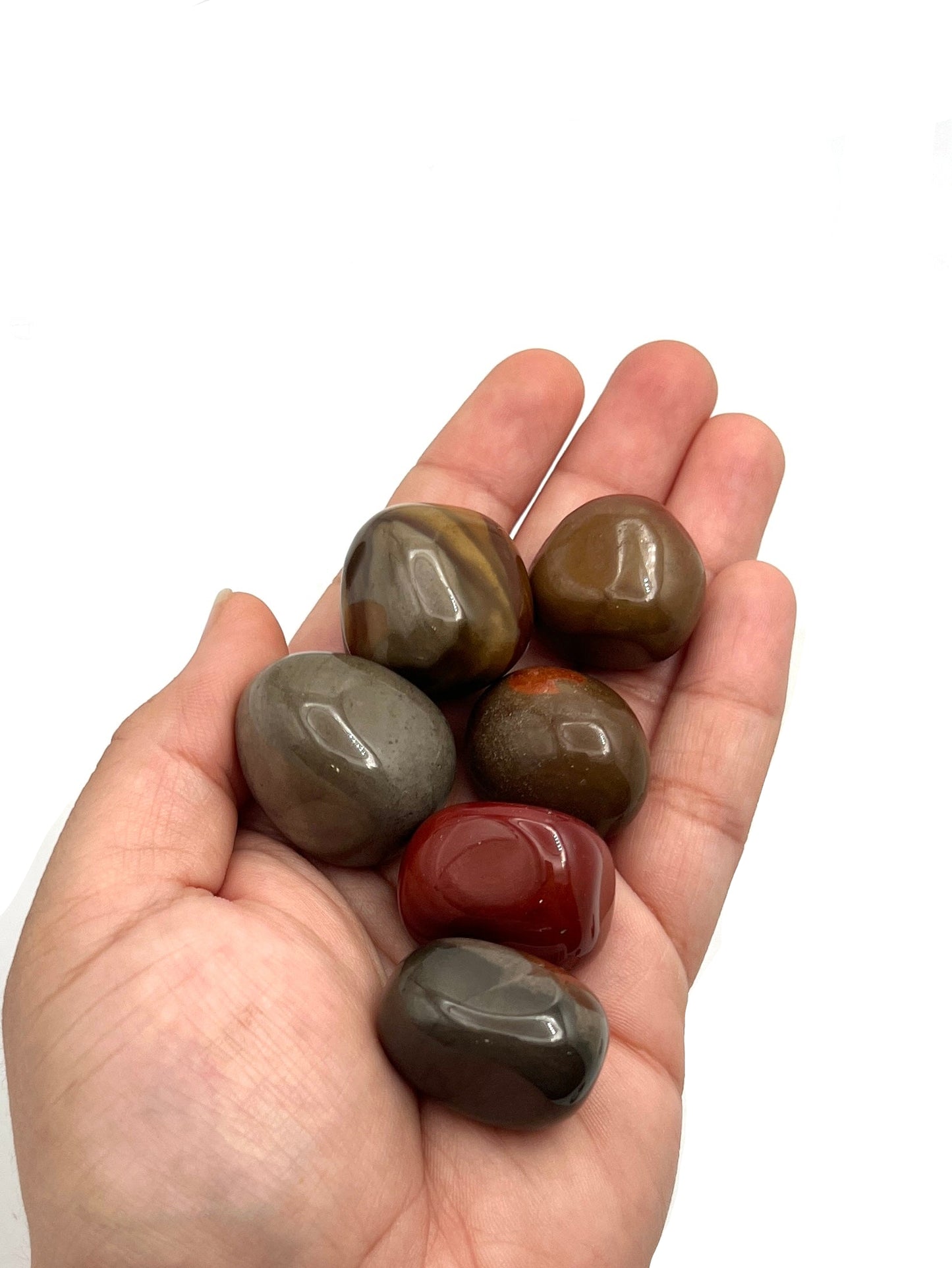 Polychrome Jasper Tumbles