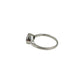 Faceted Oval Gemstone Ring