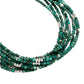 Sterling Silver Faceted Gemstone Beaded Anklets