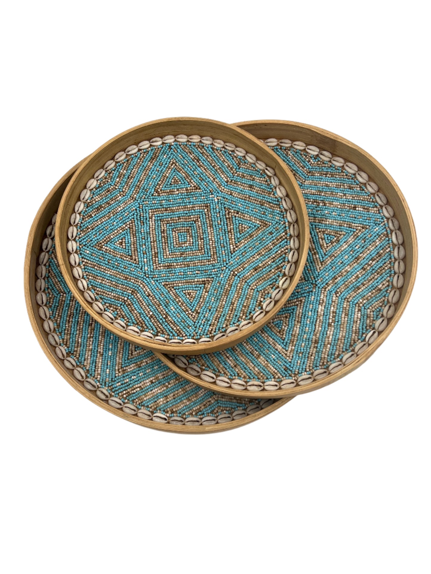 Bali Beaded & Shell Trays