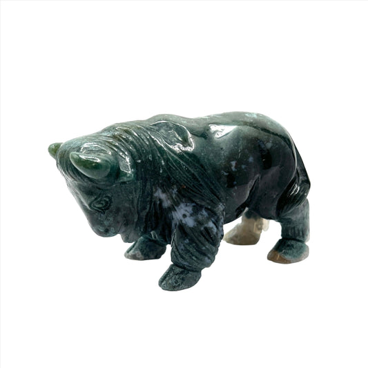 Moss Agate Buffalo