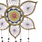 Purple Lotus Dream Catcher