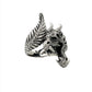 Sterling Silver Dragon Ring
