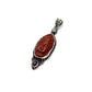 Red Jasper & Opal Quan Yin Pendants