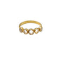 Polki 5 Diamond Ring