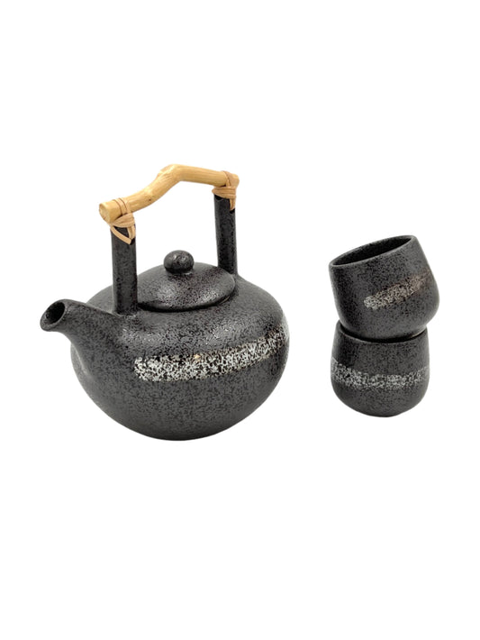 Spotted Ceramic Tea Pot Set