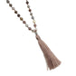 Gemstone Tassel Malas