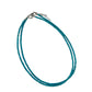 Silver Kingsman Turquoise Necklace