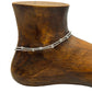Sterling Silver Thai Ball Chain Anklets