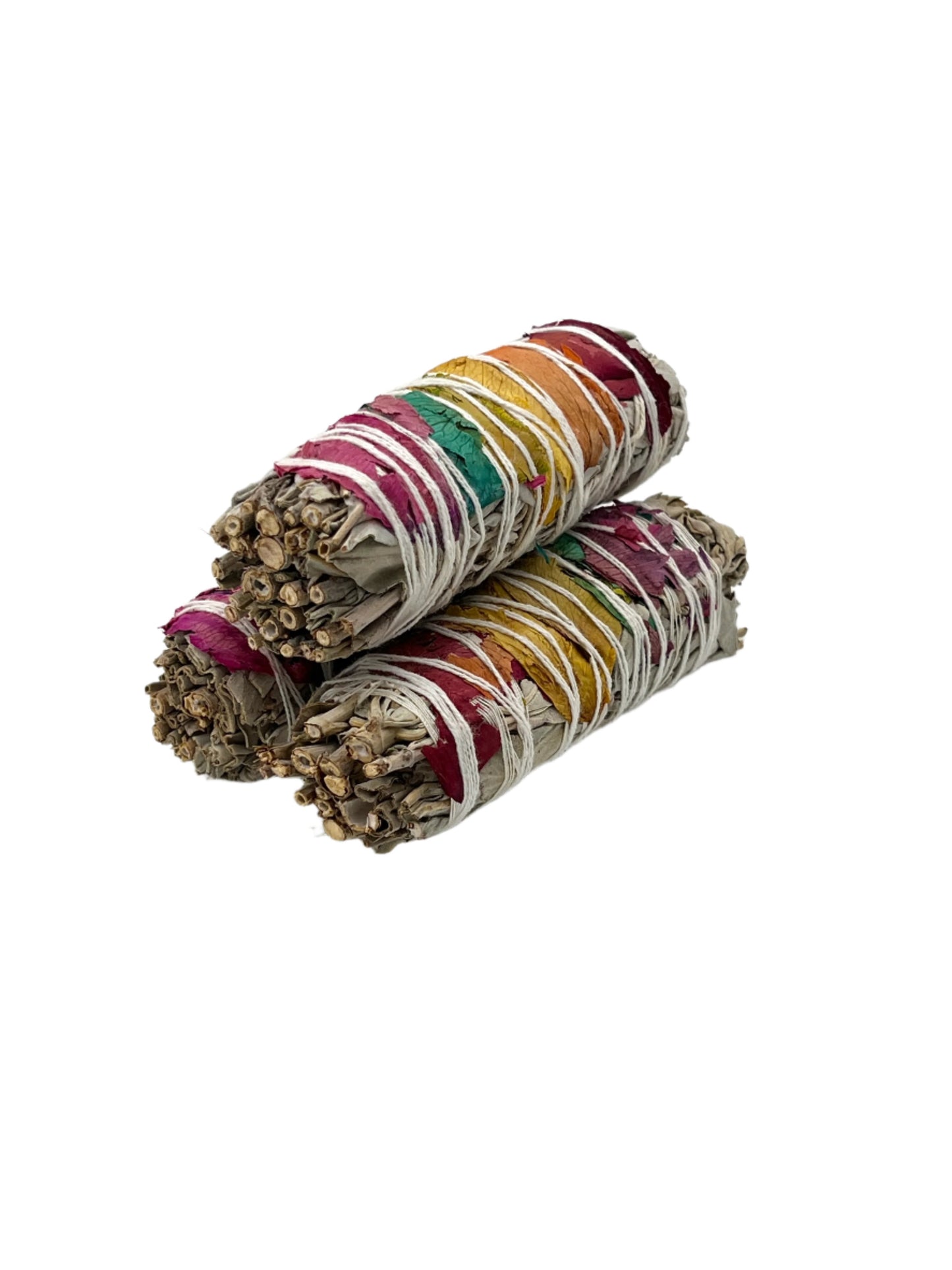 4" Chakra Rose Sage Bundle