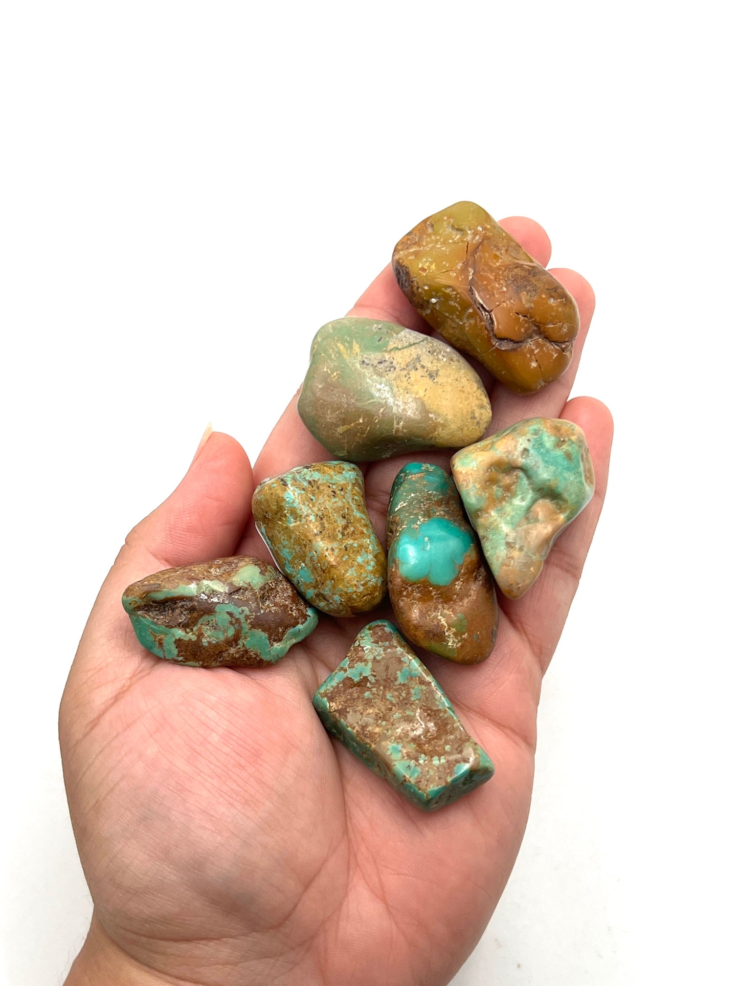Chinese Turquoise Tumbles