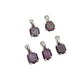 Ruby Stalactite Pendants