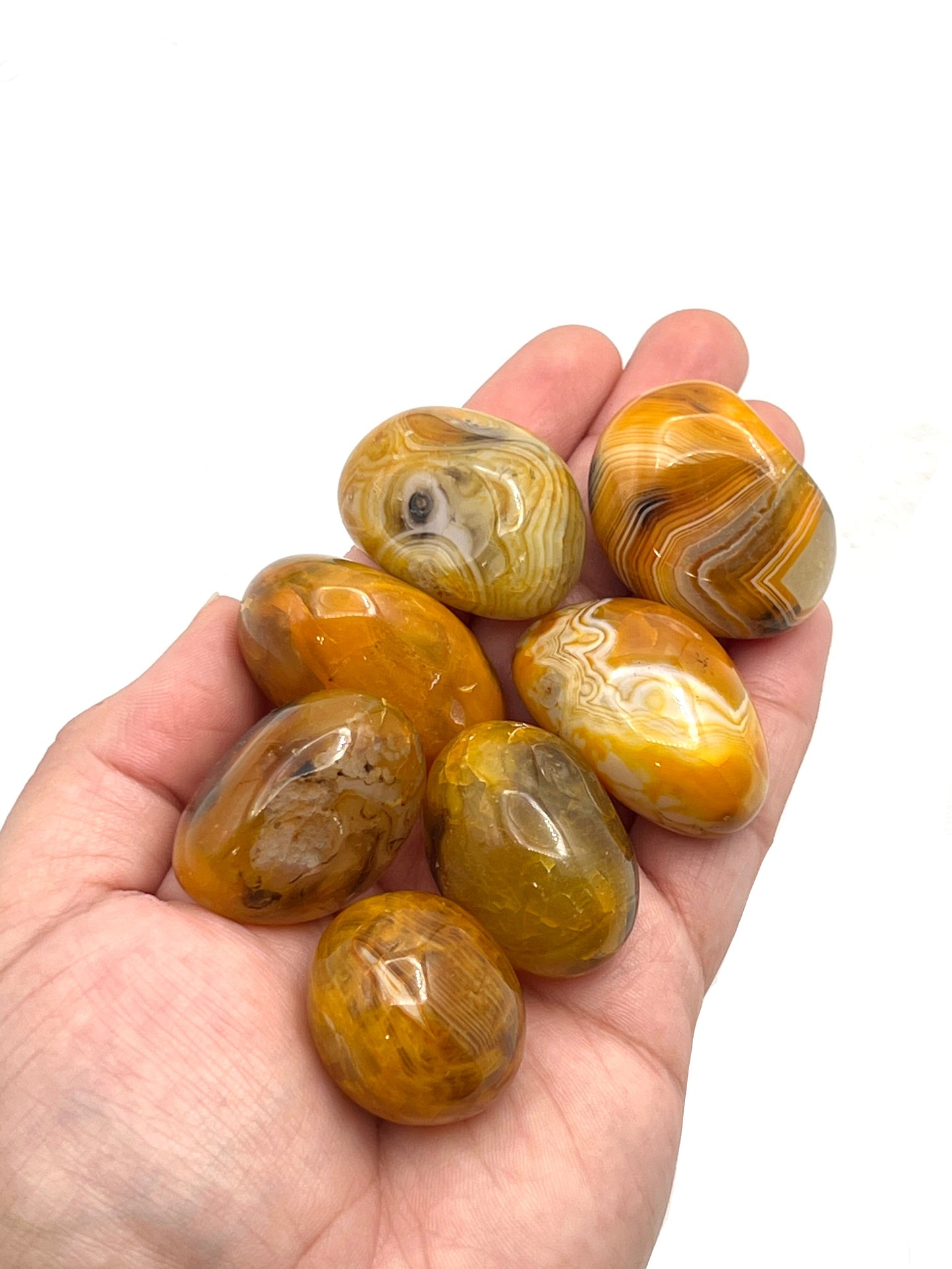 Bumblebee Agate Tumbles