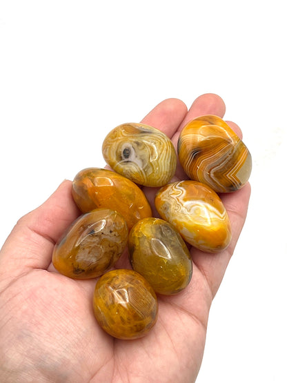 Bumblebee Agate Tumbles