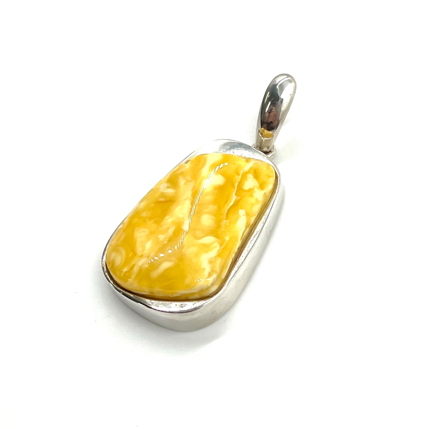 Butterscotch Amber Freeform Pendants