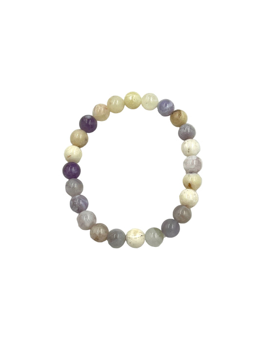Purple Jade Beaded Bracelets