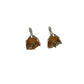 Silver Zultanite Trillion Earring