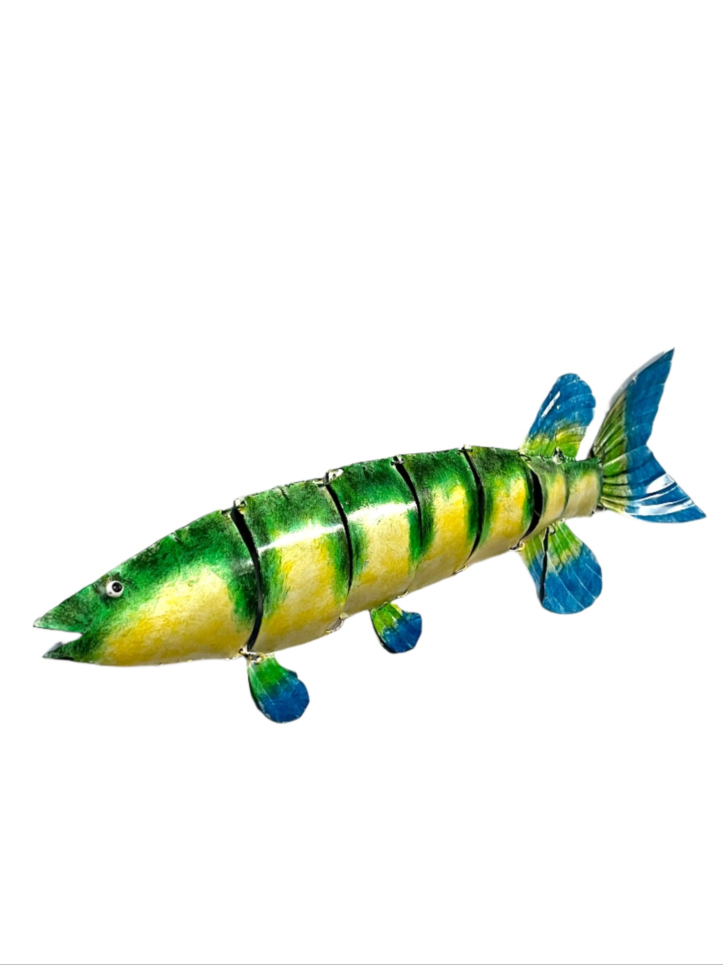 Metal Fish Mobile Balcony Ornament