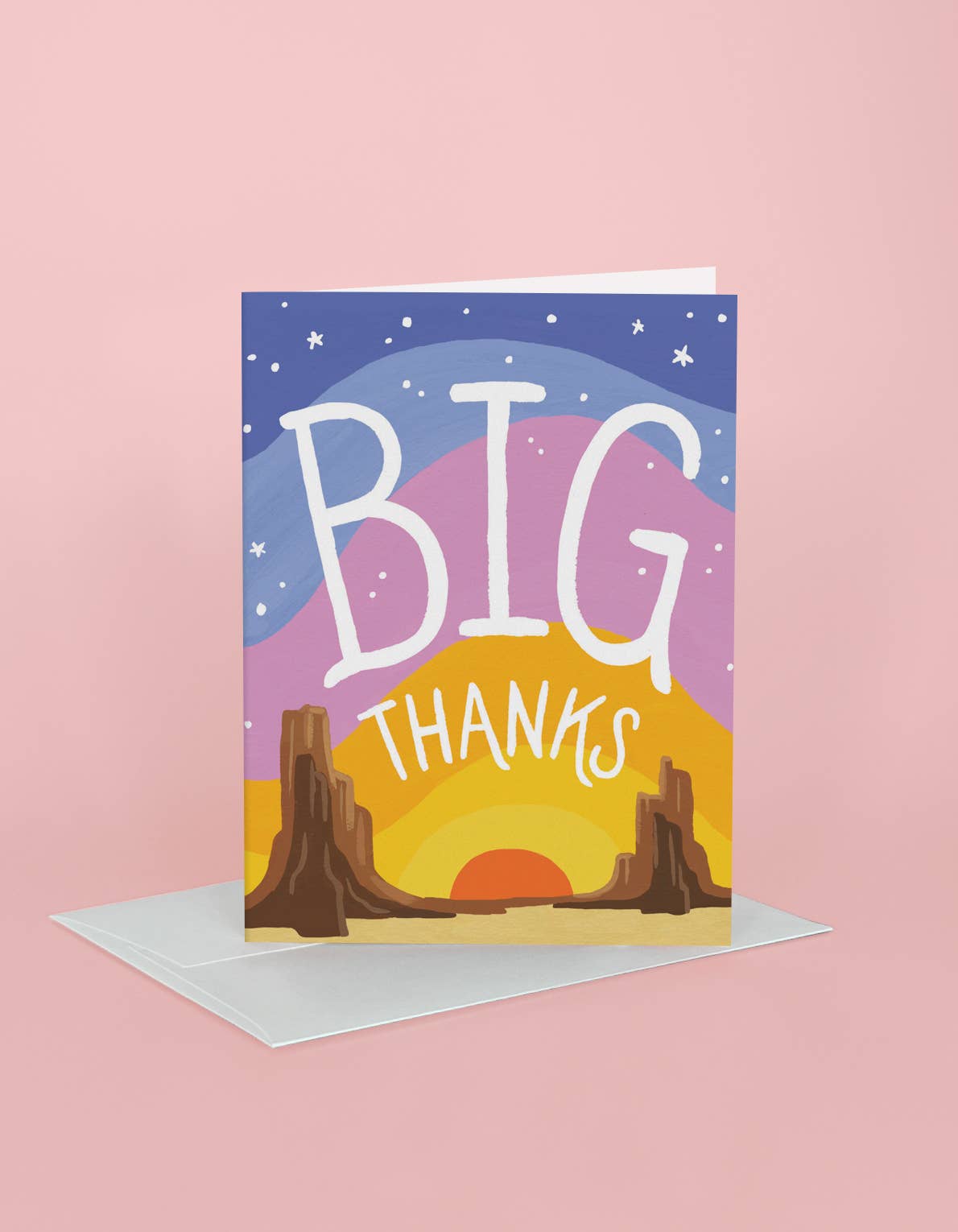 Big Thanks Greeting Card