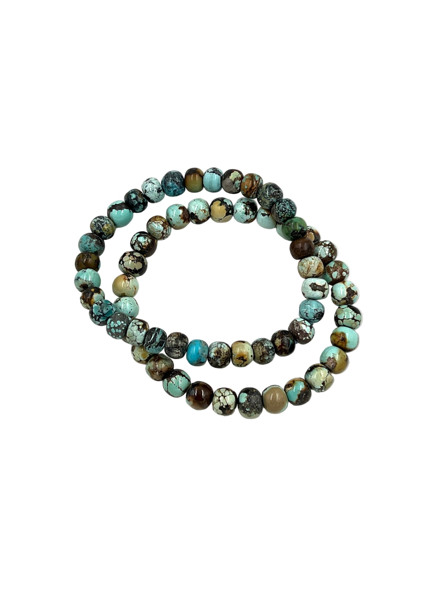 Hubei Turquoise Beaded Bracelets