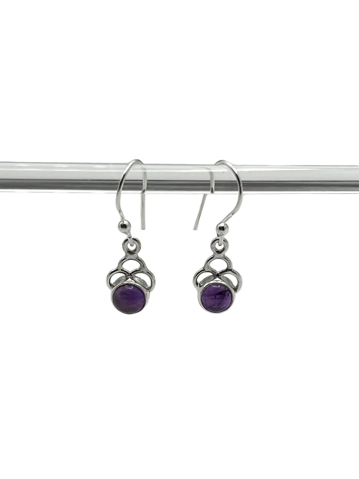 Scale Gemstone Earrings