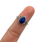 Teardrop Lapis Lazuli Ring