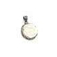 Mother of Pearl Rose Pendant