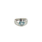 Oval Blue Topaz Ring