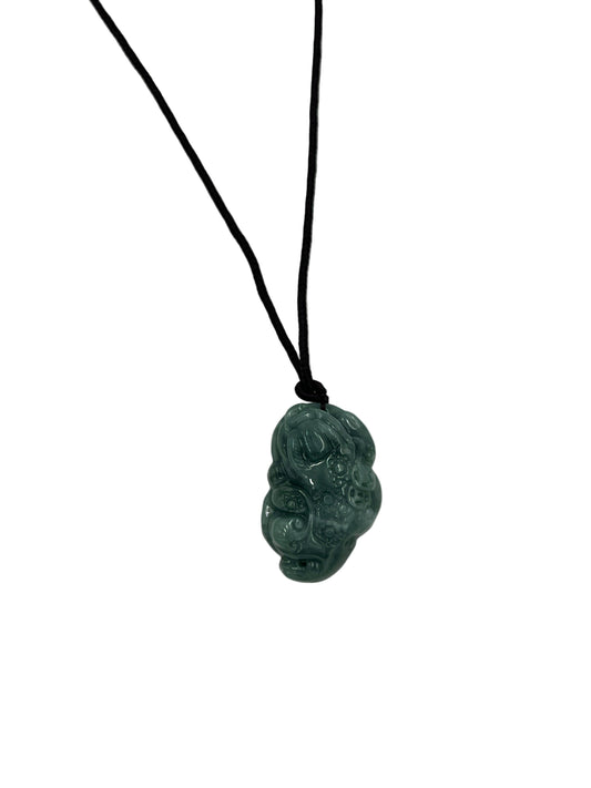 Jade Pixiu Beaded Necklaces