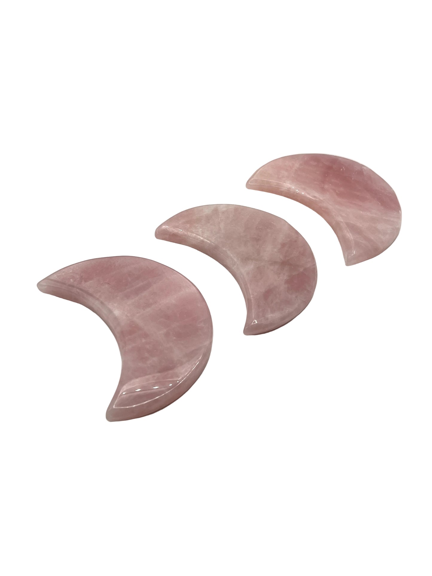 Rose Quartz Crescent Moon