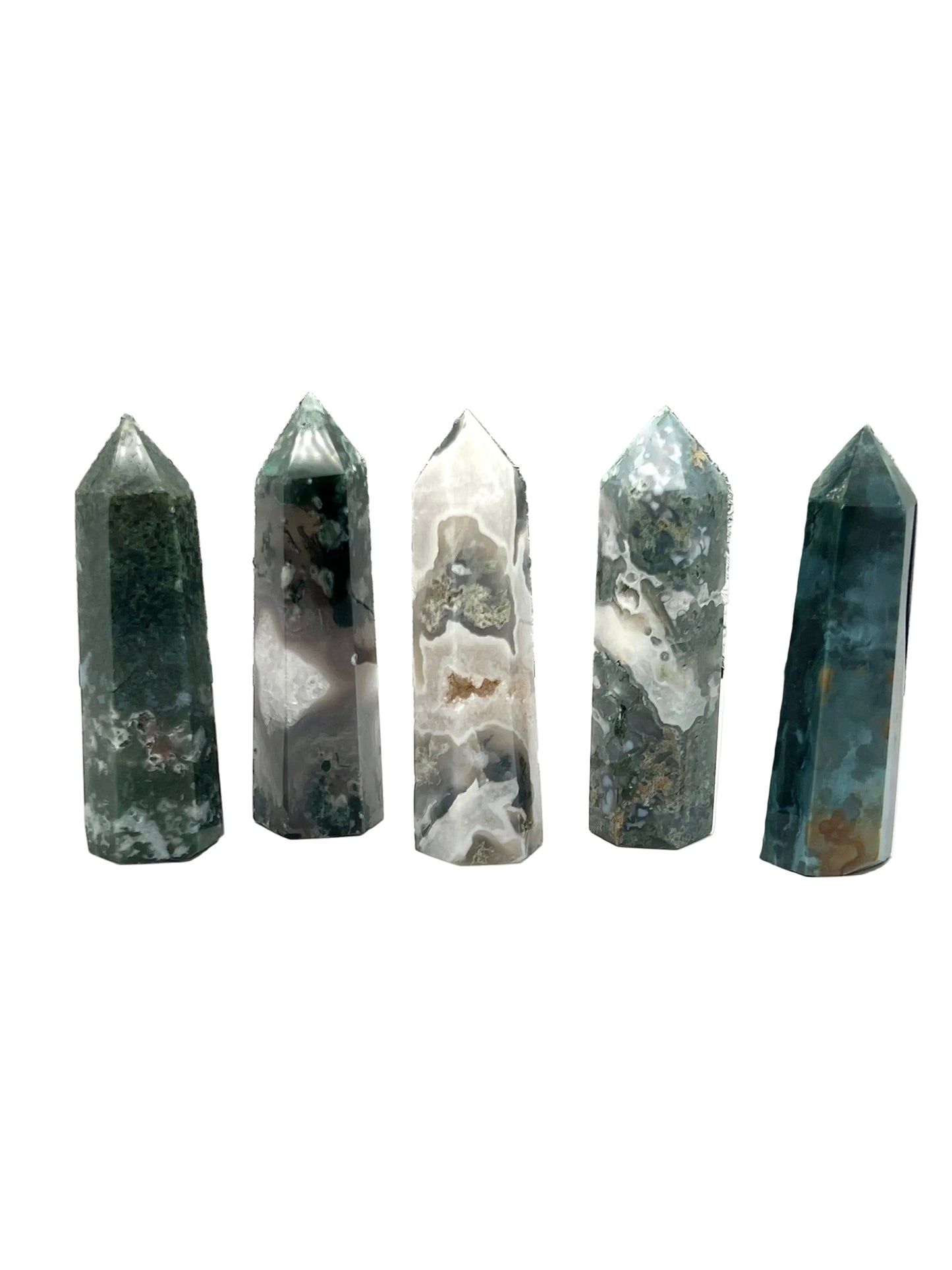 Moss Agate Towers