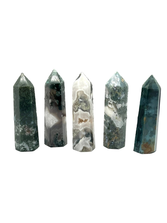 Moss Agate Towers