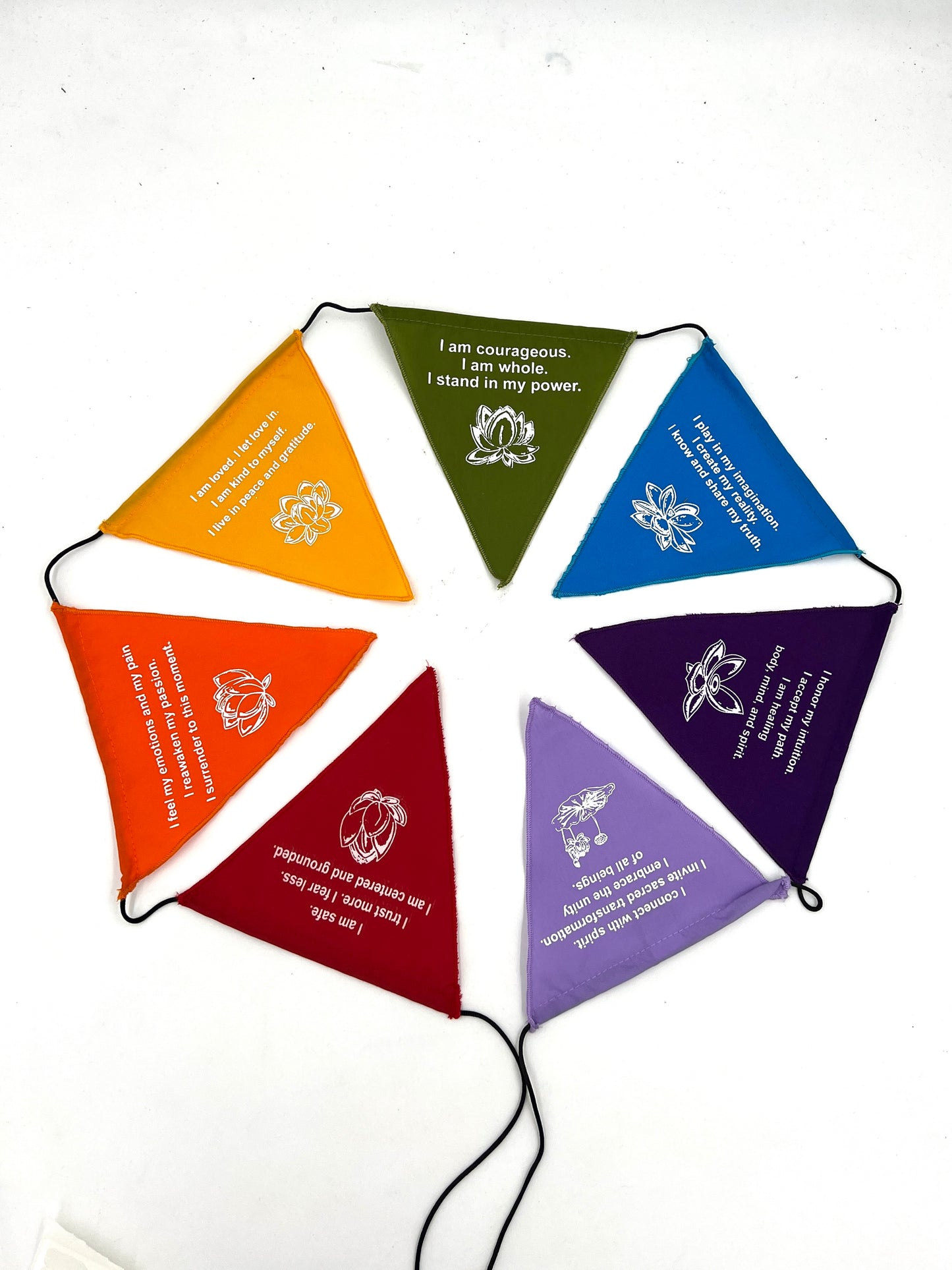 Prayer Flags Garden Blessing Manifestation Flags