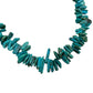 Silver Chip Turquoise Necklace