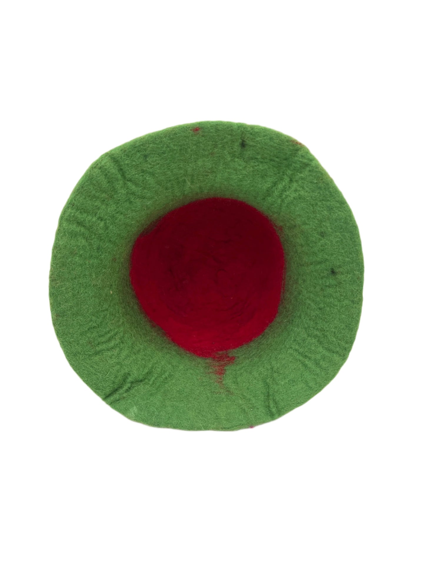 Hand felted Watermelon Wool Hats