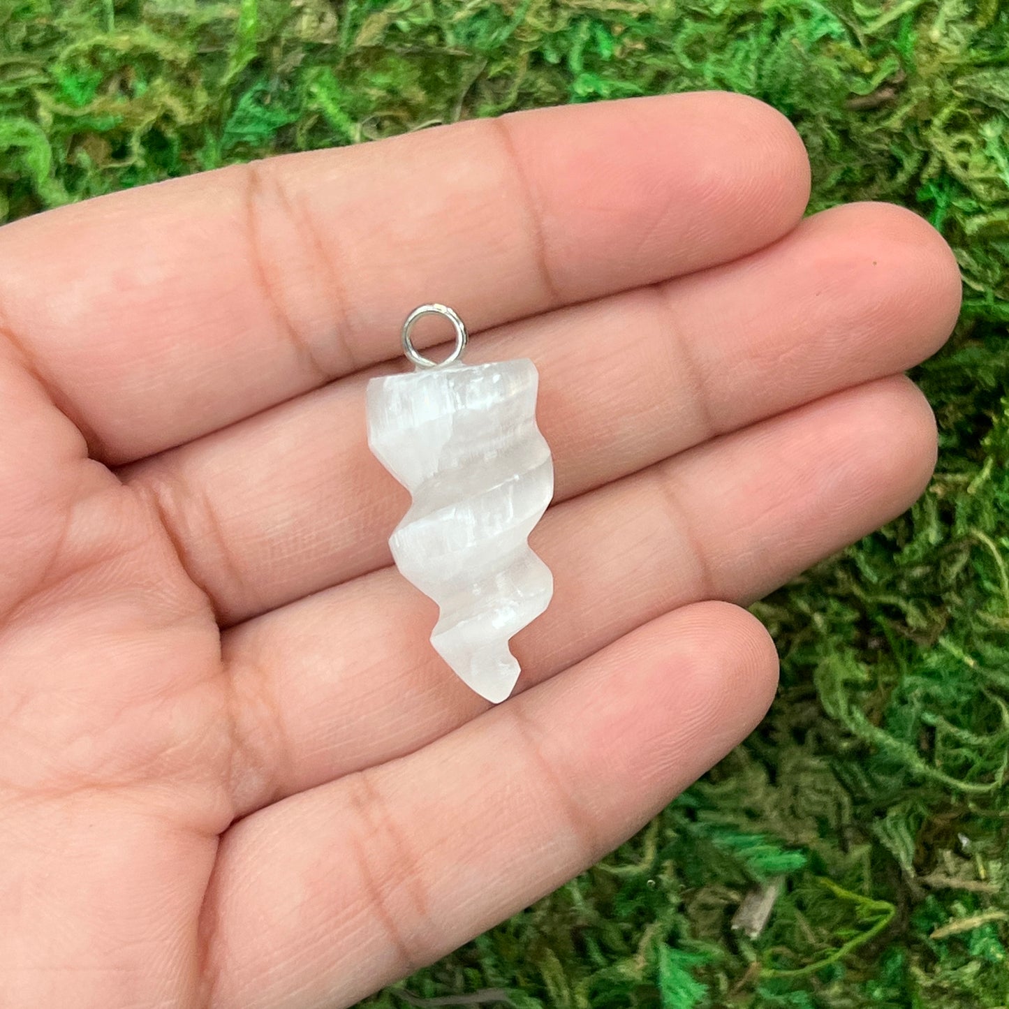 Selenite Pendants