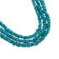 Silver Chip Turquoise Necklace