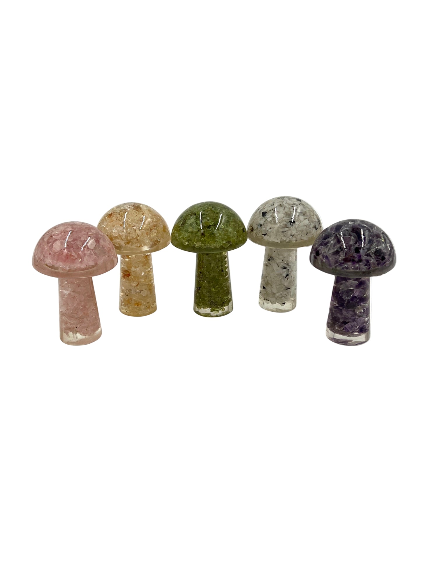 Orgonite Crystal Mushroom