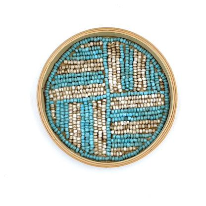 Bali Beaded Circle Coasters