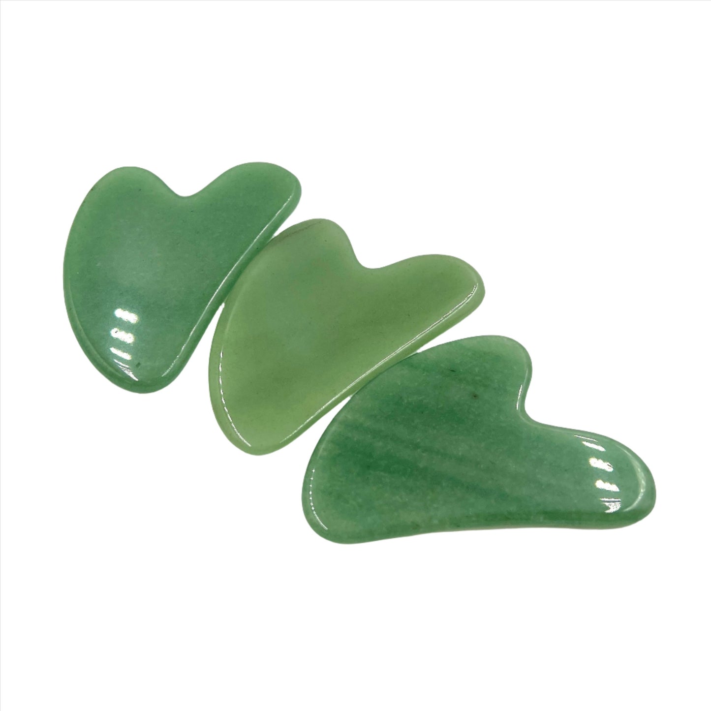 Green Aventurine Guasha Massage Stones