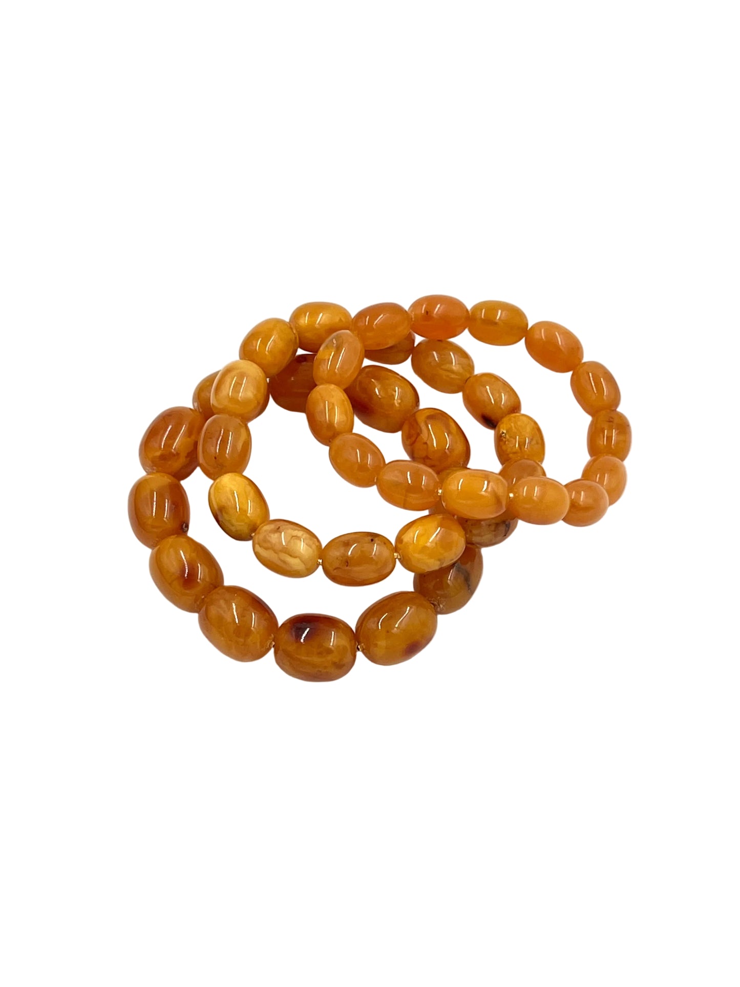 Butterscotch Amber Necklace & Bracelets