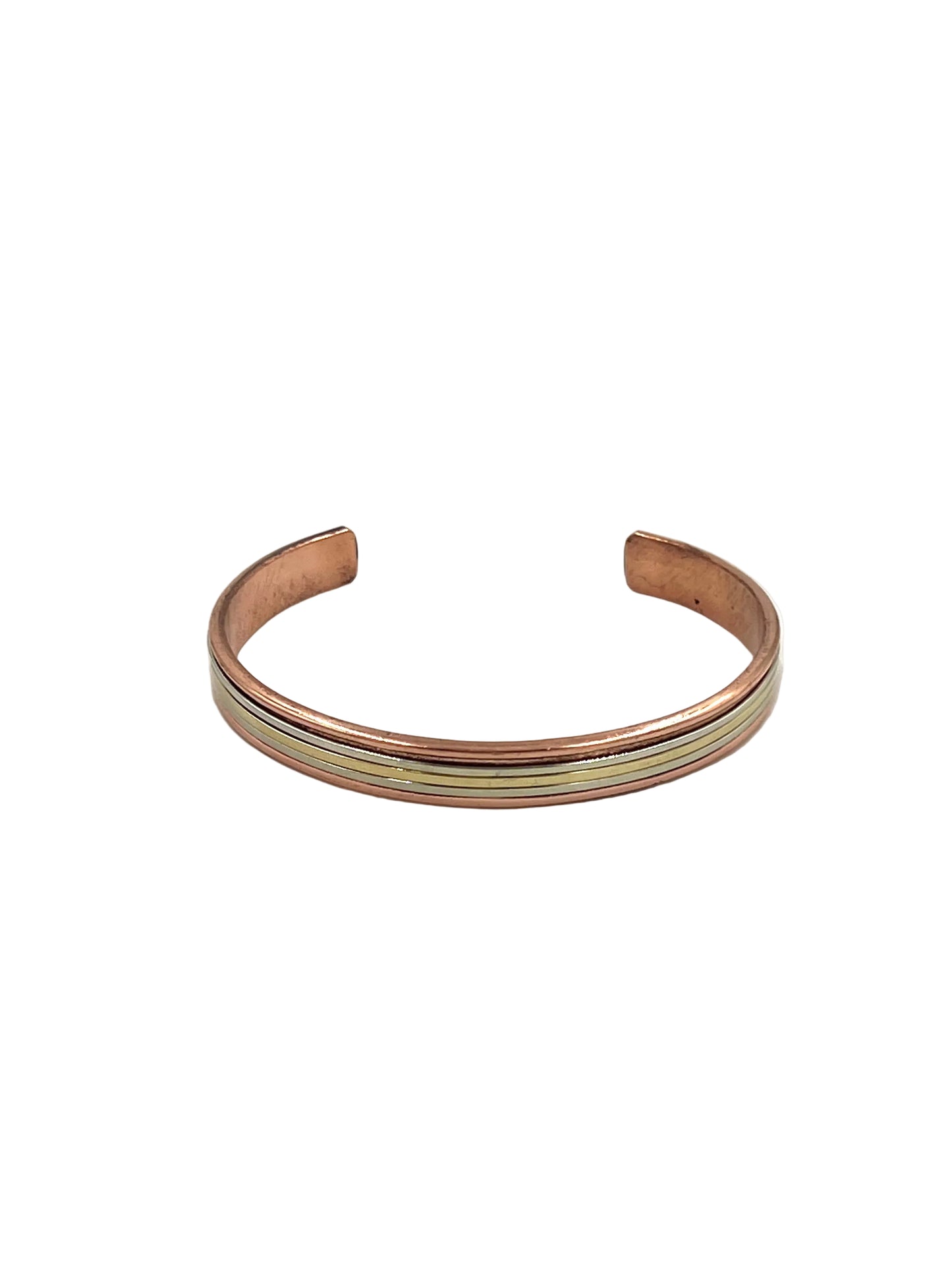 Multi Metal Copper Band Bracelet