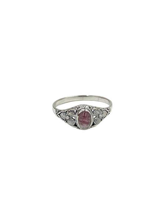 Pink Tourmaline Ring