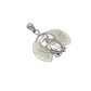 Silver Flying Scarab Pendants