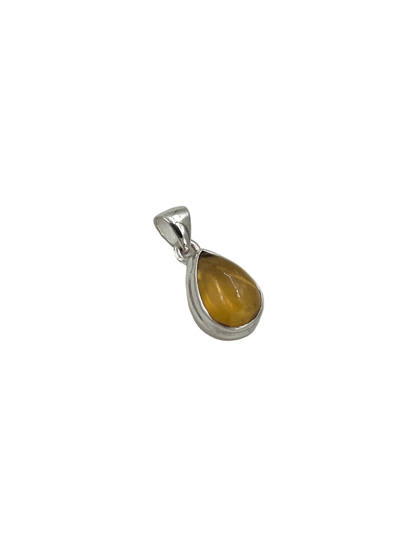 Silver Citrine Pendants