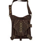 Festival Leather & Metal Waist/Thigh Holster Bag